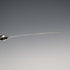 English antique mother-of-pearl handle, sterling silver blade, sword-shaped large bookmark, Crisford&Norris