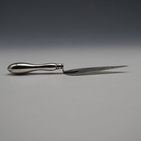English Antique Sterling Silver Trowel-shaped Bookmark by Crisford&Norris