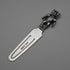 1923 British Antique Sterling Silver Teddy Bear Handle Bookmark by Adie & Lovekin