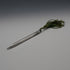 英国ヴィンテージ Life Long 純銀製 ミニ推進式ペンシル タッセル付き