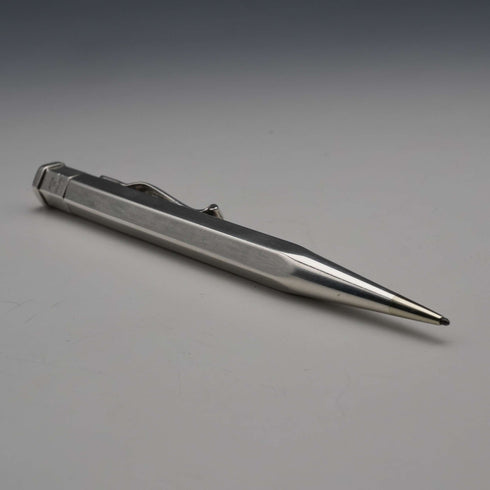 1949年 英國復古 YARD-O-LED 純銀製 六邊形 推進式迷你鉛筆