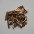 Vintage Gold Filled Albert Chain with Swivel Clasps, 50cm Total Length
