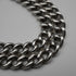 Circa 1905, British Antique, Sterling Silver Double Albert Chain with Sterling Silver Maltese Cross Medal Fob, 66g