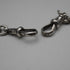 Circa 1905, British Antique, Sterling Silver Double Albert Chain with Sterling Silver Maltese Cross Medal Fob, 66g