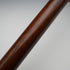 Bastón de madera marrón estilo vintage con mango tallado en forma de puño cerrado, 89 cm