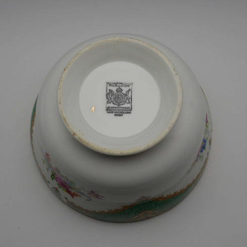 1930年代 英国复古帕拉宫 (Paragon) “洛金汉姆绿” (Rockingham Green) 糖罐