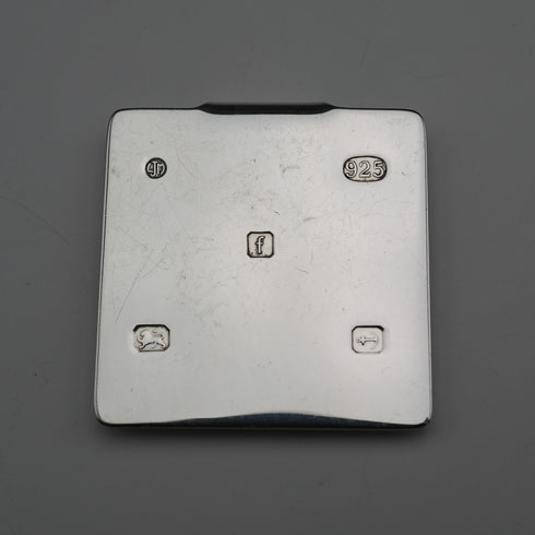 英国 L J Millington 方形纯银钱夹 16g