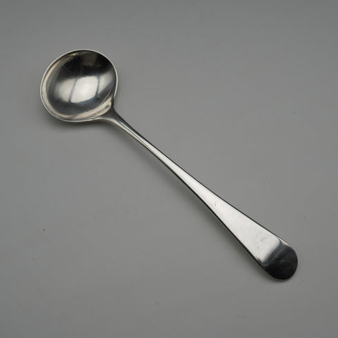 1794年 英國古董純銀鹽匙 老英格蘭式樣 Solomon Hougham 8g