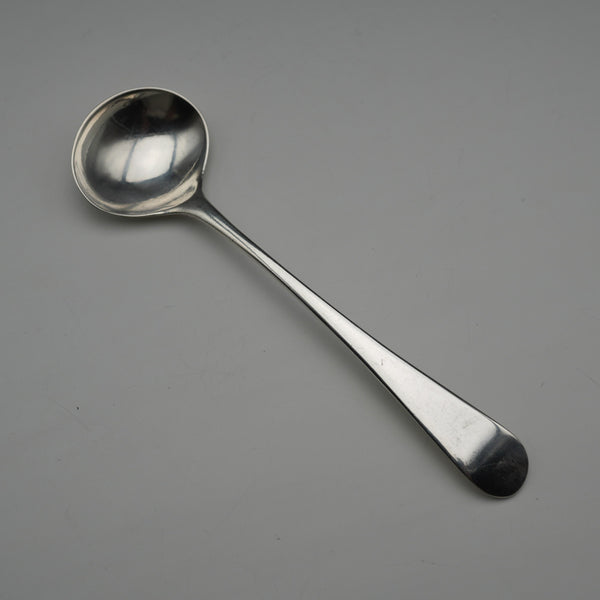 1794年 英國古董純銀鹽匙 老英格蘭式樣 Solomon Hougham 8g