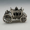 British Vintage Gold State Coach Silver Charm 12g