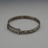 Vintage Teddy Bear Ornament Sterling Silver Adjustable Children's Bangle 6g