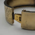 1882 British Vintage Sterling Silver Gilt Bangle 24.5g John Millward Banks