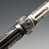Lápiz mecánico de plata de ley antiguo, circa 1900, extensible, 62-92 mm