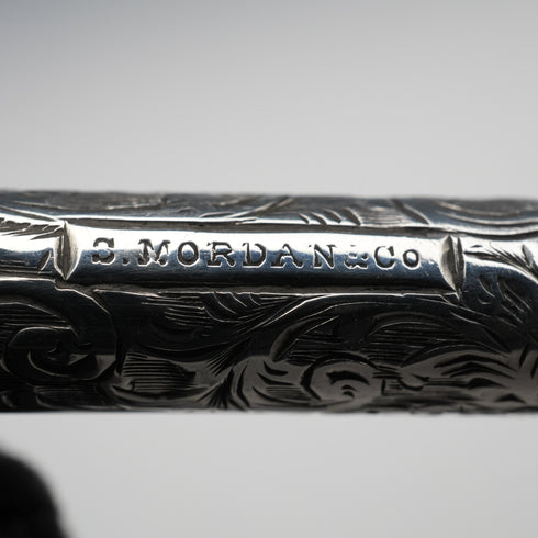 c. 1900 Antique English Sterling Silver Pencil Holder, S. Mordan & Co.