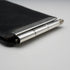 1892 Antique English Sterling Silver Card Case with Propelling Pencil, Lucas Brothers