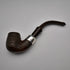 Vintage British Irish Peterson Smoking Pipe with Sterling Silver Band