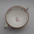 English Antique Minton Pink Cockatrice Soup Cup & Saucer