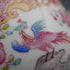 English Antique Minton Pink Cockatrice Soup Cup & Saucer