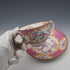 英國古董 Minton 粉紅柯卡翠絲湯杯碟組