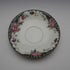 British Antique Aynsley "Black Band & Rose" Teacup Trio