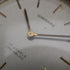 Circa 1980s Garrard men's wristwatch, gold-plated case, 17-jewel mechanical movement, in good working condition