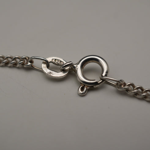 Vintage Sterling Silver Horse Head Charm Pendant, 10.1g total, with Sterling Silver Chain