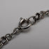 British Antique Sterling Silver Lion Passant Medal, 15.5g total, with Sterling Silver Chain, J&R Griffin