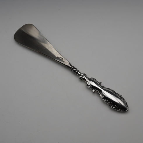 1913 Antique English Sterling Silver Handle Shoehorn by Adie & Lovekin Ltd