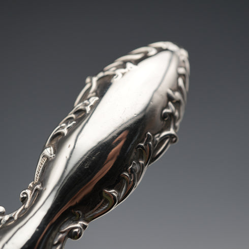 1913 Antique English Sterling Silver Handle Shoehorn by Adie & Lovekin Ltd