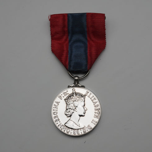1953 UK "Imperial Service" sterling silver medal, with Royal Mint case
