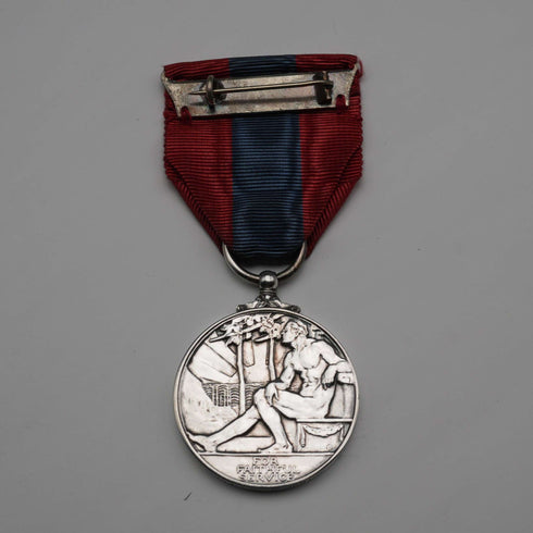 1953 UK "Imperial Service" sterling silver medal, with Royal Mint case