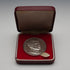 1973 J.F. Kennedy 10th Anniversary Commemorative Pure Silver Medal, 26g, with Case