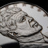 Medalla conmemorativa de plata pura del 10º aniversario del fallecimiento de J.F. Kennedy, 1973, 26g, con estuche