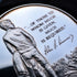 1973 J.F. Kennedy 10th Anniversary Commemorative Pure Silver Medal, 26g, with Case