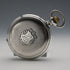 Circa 1919 antique Zenith pocket watch, 900 silver hunter case, 50mm diameter, in good working condition.