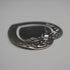 British vintage sterling silver heart-shaped bookmark, Harrison Brothers & Howson