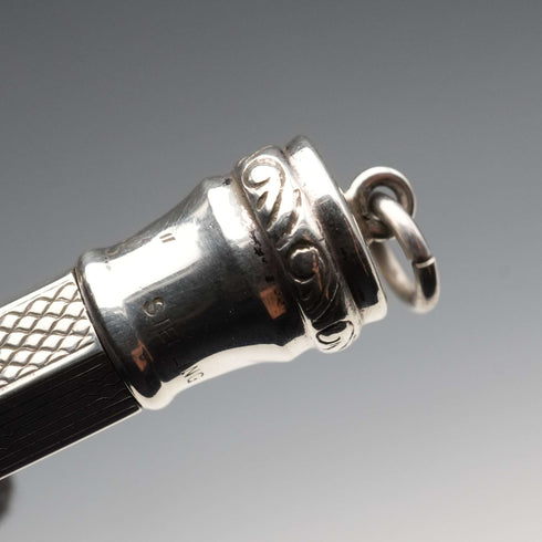 British vintage Lifelong sterling silver hexagonal small propelling pencil