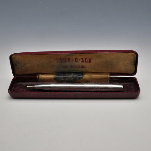 Vintage Yard-O-Led sterling silver propelling pencil, small size, with case