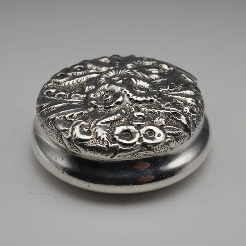 1893년경 미국 앤티크 순은제 소품함 필케이스 25g S Kirk&Son