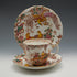 Trio de tazas de té vintage británico Royal Crown Derby "Old Aylesbury", c. 1947, n.º 2