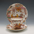 c. 1947 Vintage Royal Crown Derby "Old Aylesbury" Teacup Trio ③