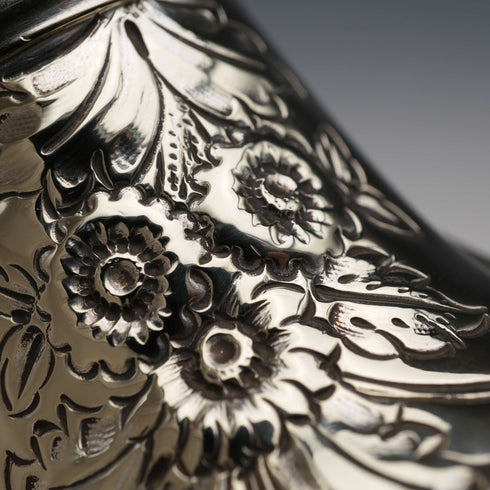 Circa 1900 British Antique Silver-Plated Sugar Shaker, John Sanderson