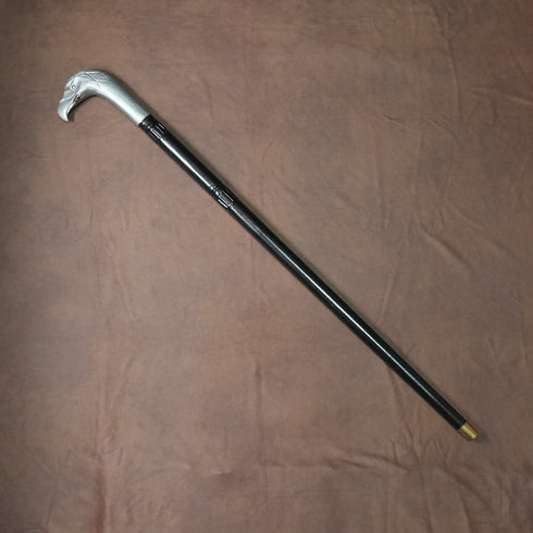 復古風黑色杖身鷹頭手柄手杖 86cm