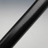 1922 British Antique Black Shaft Sterling Silver Rondelle Handle Walking Stick Cane 91cm