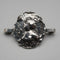 1902 British Antique Art Nouveau Female Relief Sterling Silver Brooch James Deakin & Sons