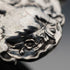 1902 British Antique Art Nouveau Female Relief Sterling Silver Brooch James Deakin & Sons