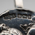 1902 British Antique Art Nouveau Female Relief Sterling Silver Brooch James Deakin & Sons
