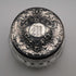 Circa 1900 American Antique Sterling Silver Lidded Cut Glass Jar Wilcox & Evertsen