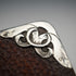 1903 British Antique Sterling Silver-Mounted Brown Leather Wallet John George Smith