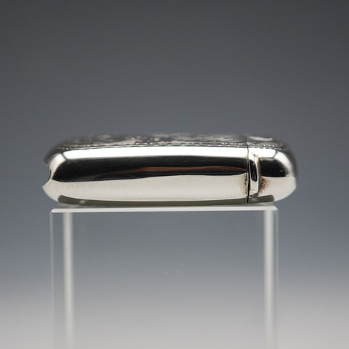 1903 British Antique Sterling Silver Vestas Case 30g Samuel Levi